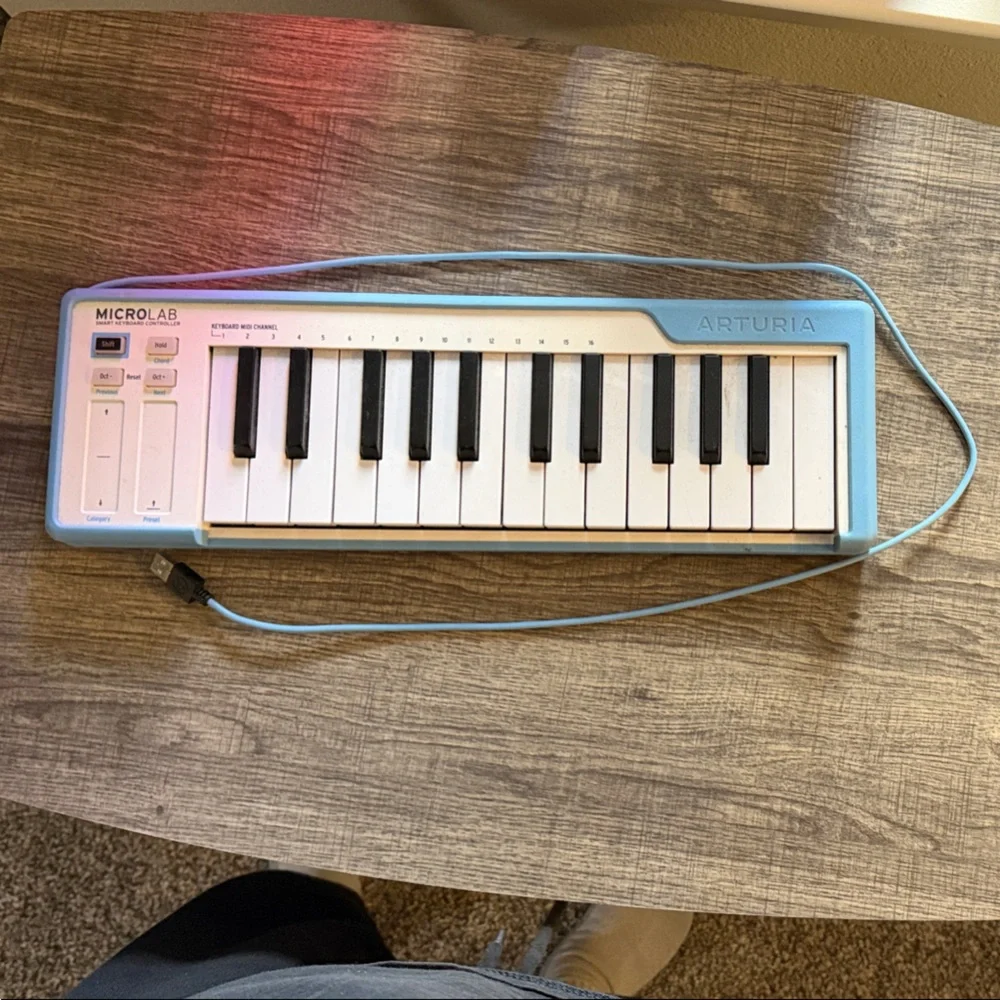 MicroLab Blue MIDI Controller